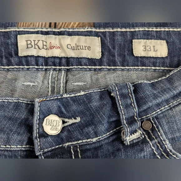 BKE Women's Boot Cut Jeans - Blue - Picture 8 of 12